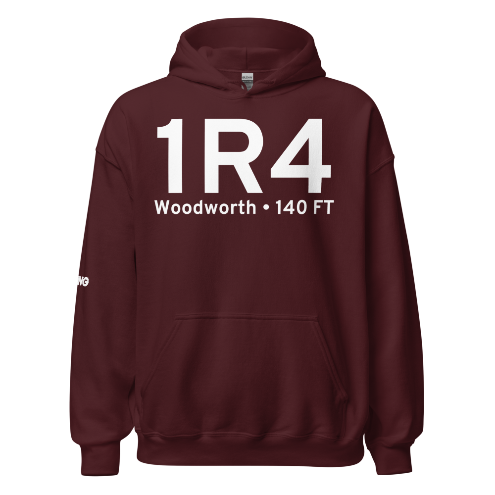 Woodworth (K1R4) Airport Hoodie Sweatshirt 