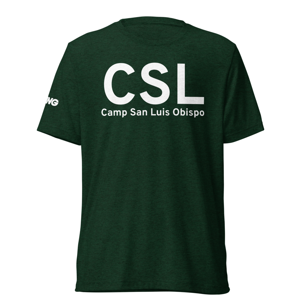 Camp San Luis Obispo (CSL) Airport Tri-blend T-Shirt 