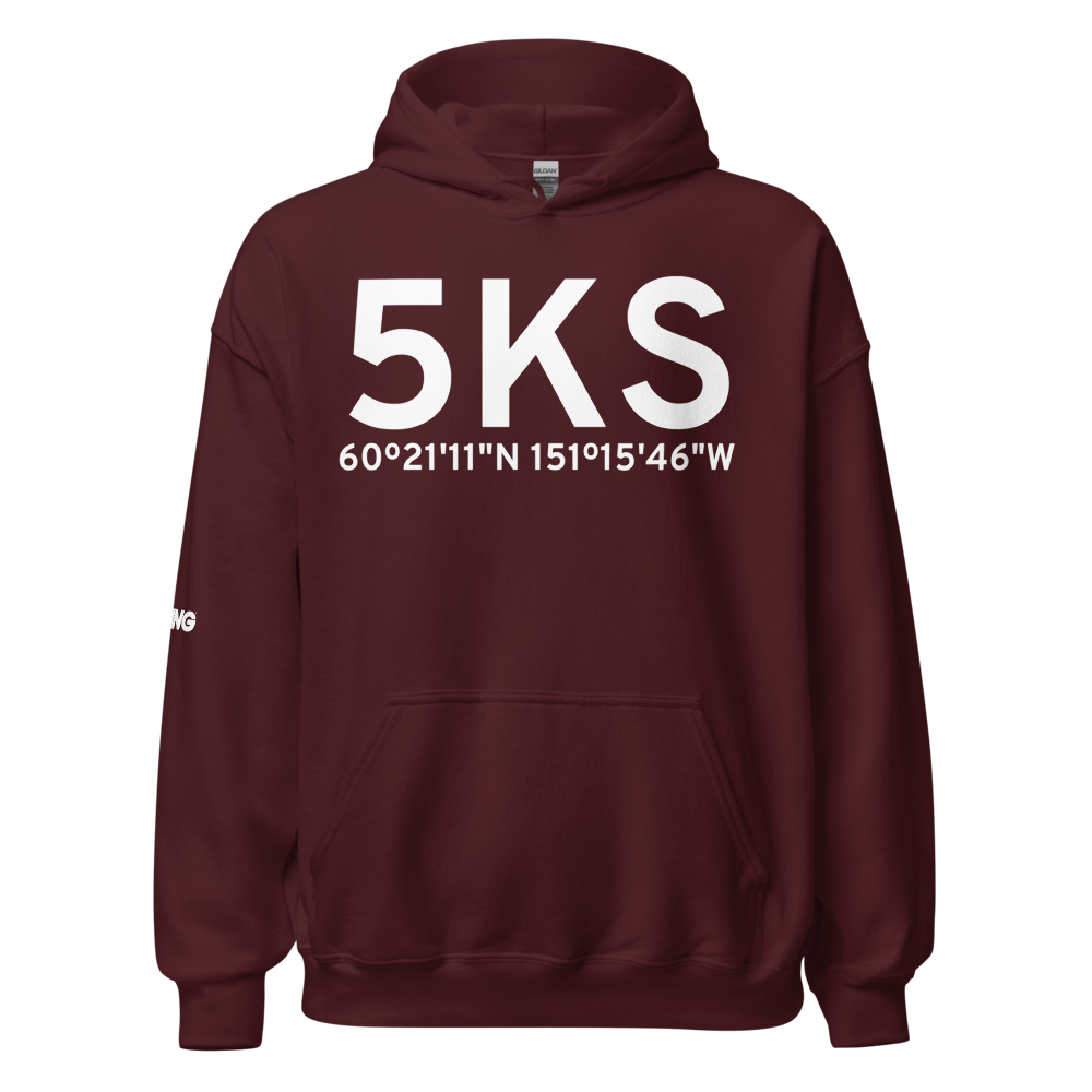 Kasilof (5KS) Airport Hoodie Sweatshirt 