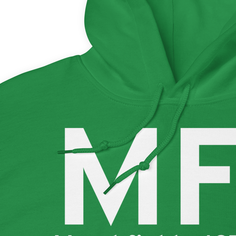 Marshfield (KMFI) Airport Hoodie Sweatshirt 
