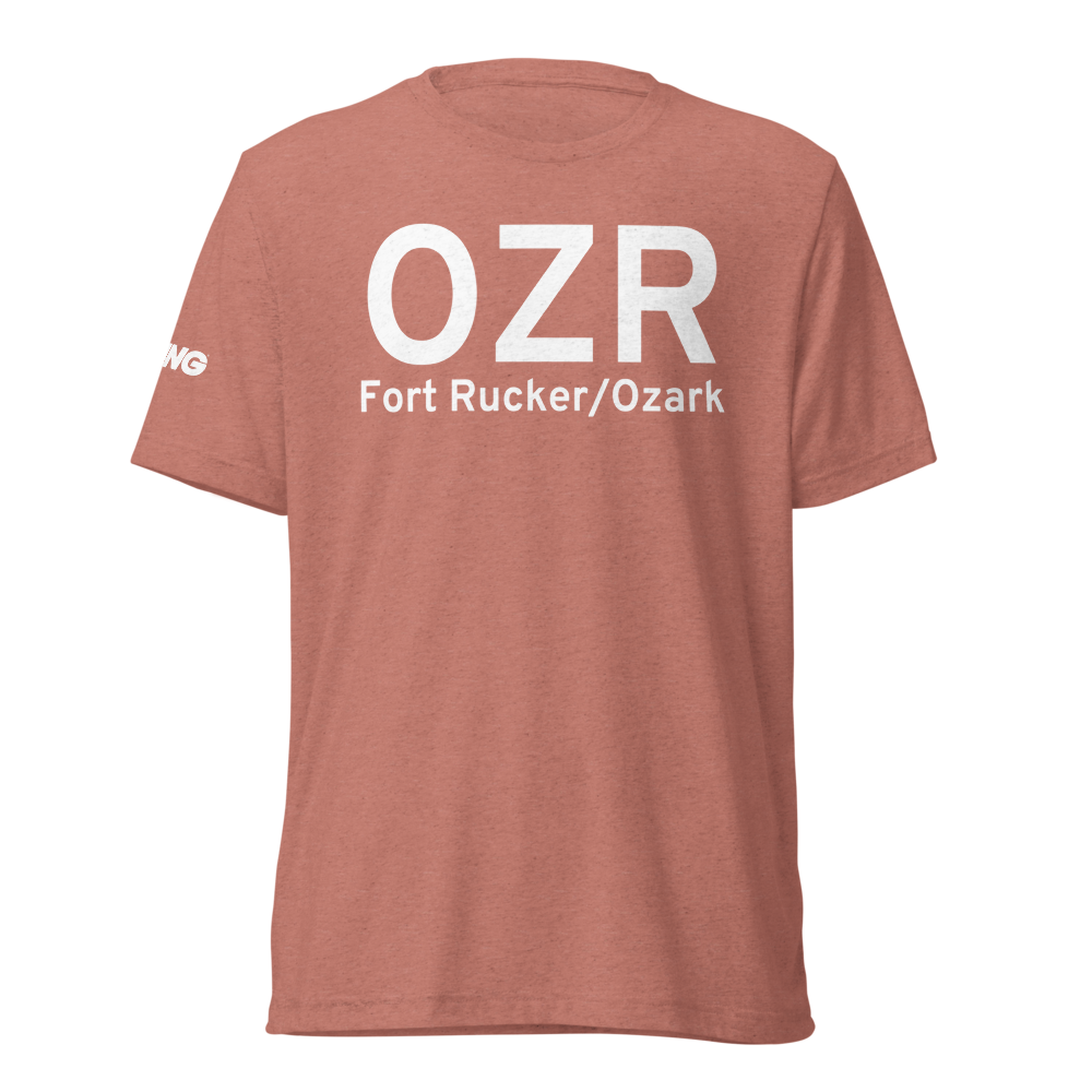Fort Rucker/Ozark (KOZR) Airport Tri-blend T-Shirt 