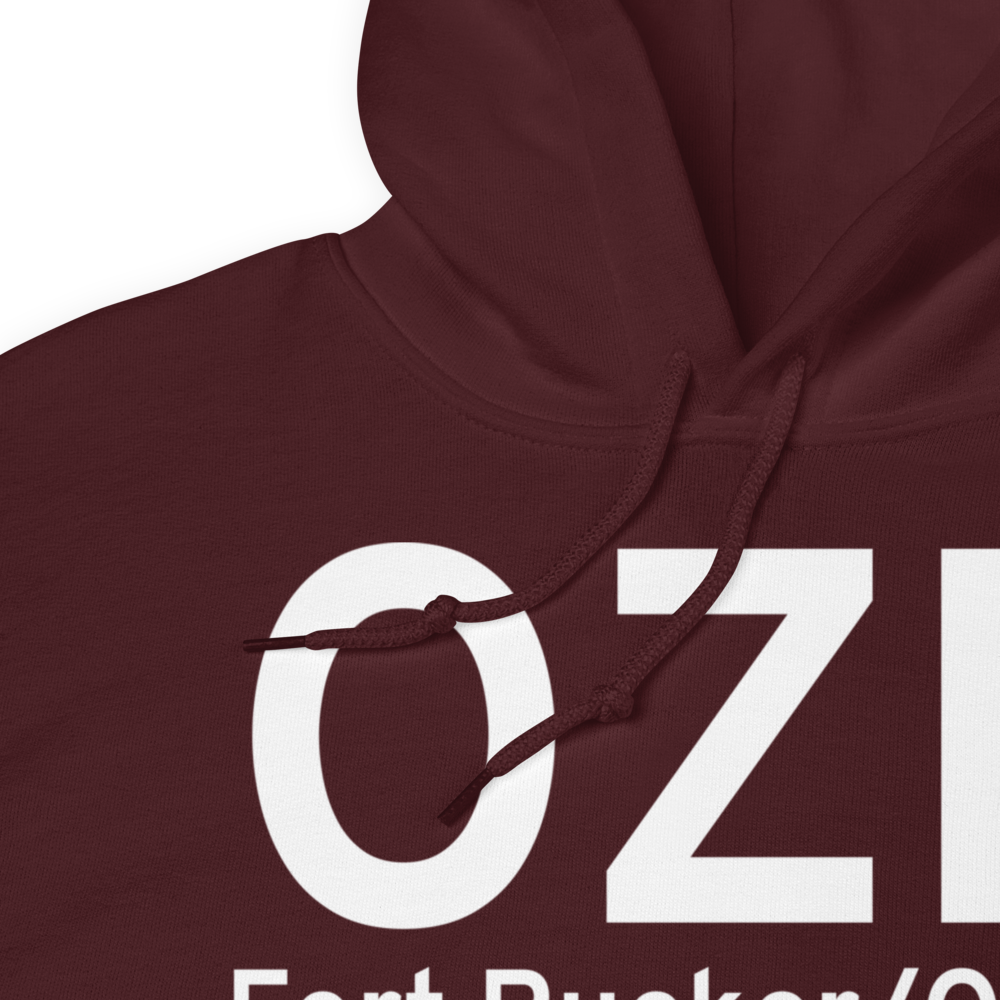 Fort Rucker/Ozark (KOZR) Airport Hoodie Sweatshirt 