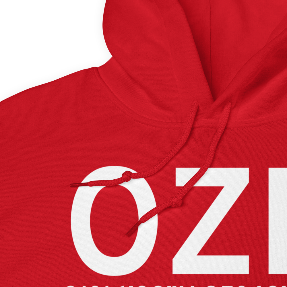Fort Rucker/Ozark (KOZR) Airport Hoodie Sweatshirt 