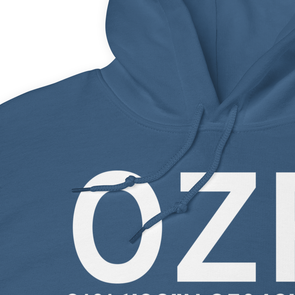 Fort Rucker/Ozark (KOZR) Airport Hoodie Sweatshirt 