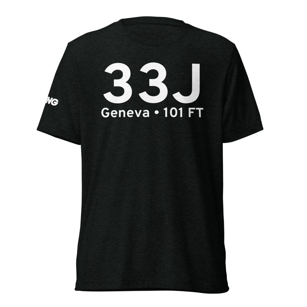 Geneva (K33J) Airport Tri-blend T-Shirt 
