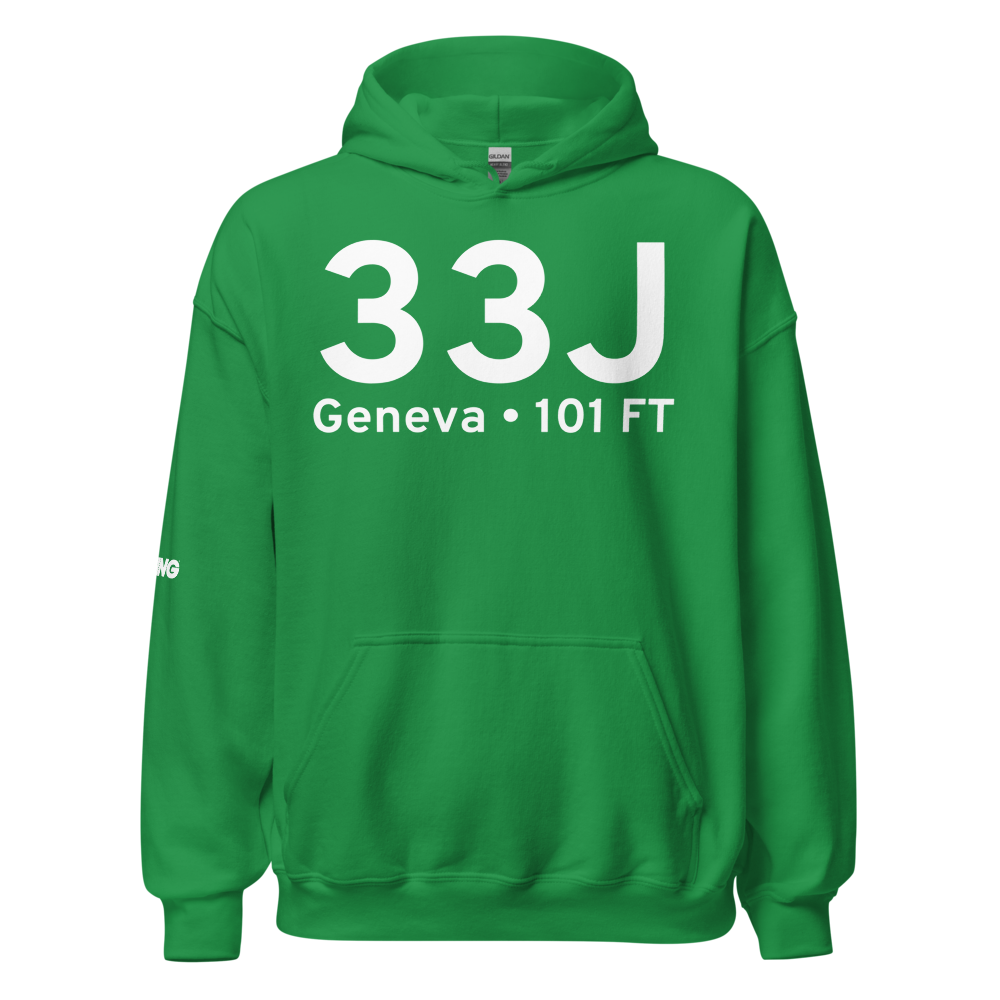 Geneva (K33J) Airport Hoodie Sweatshirt 