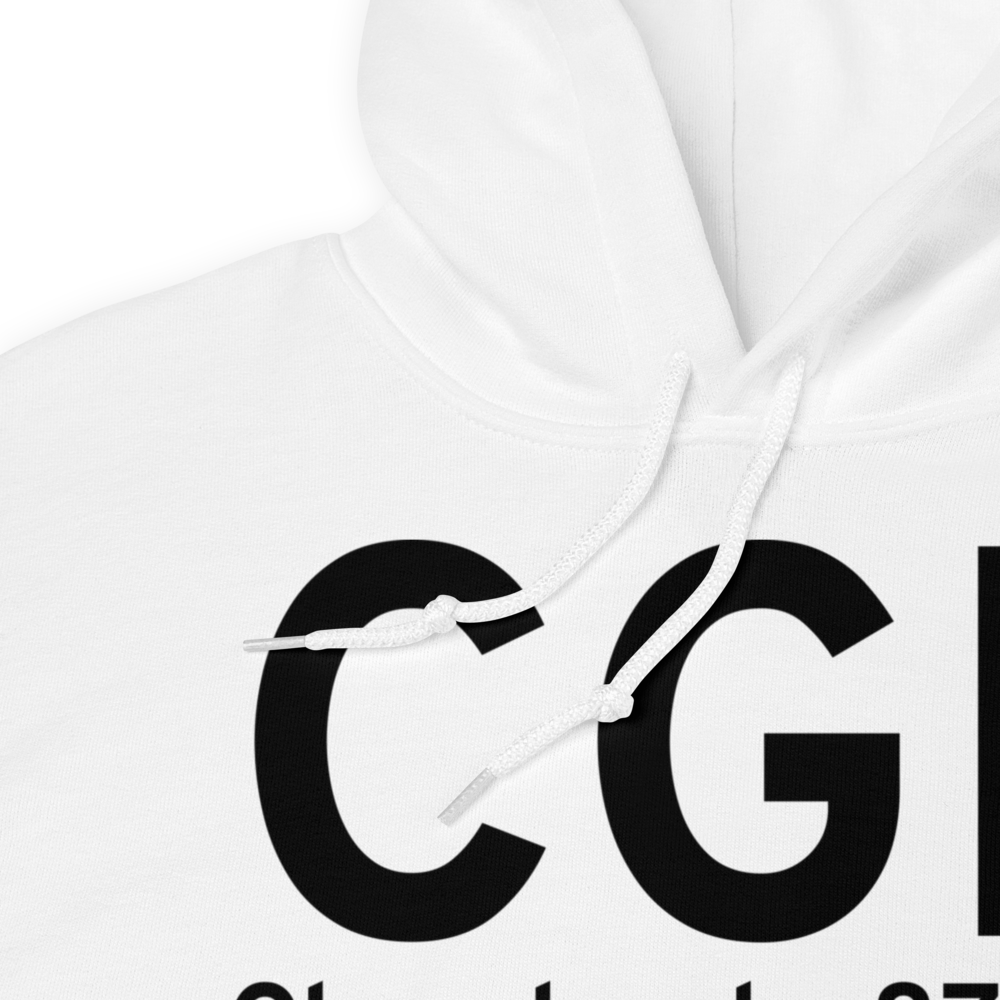 Cleveland (KCGF) Airport Hoodie Sweatshirt 