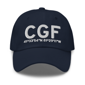 Cleveland (KCGF) Airport Hat