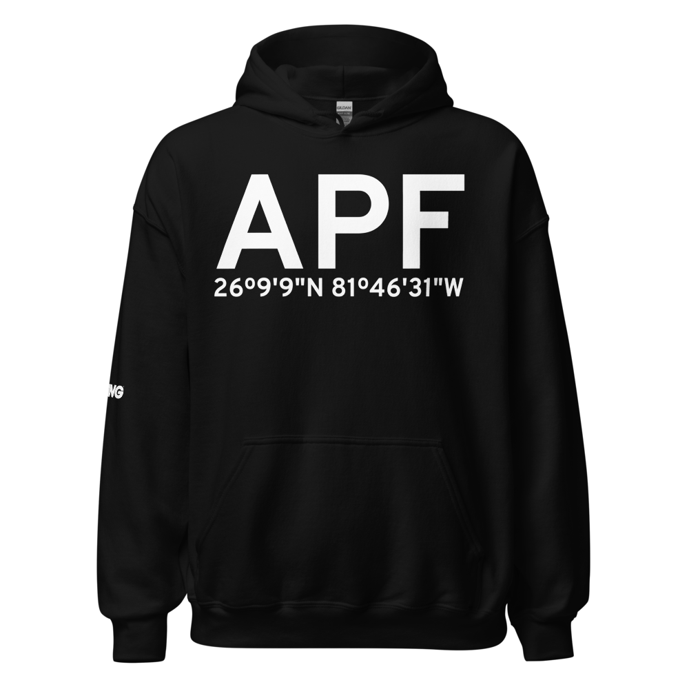 Naples (KAPF) Airport Hoodie Sweatshirt 