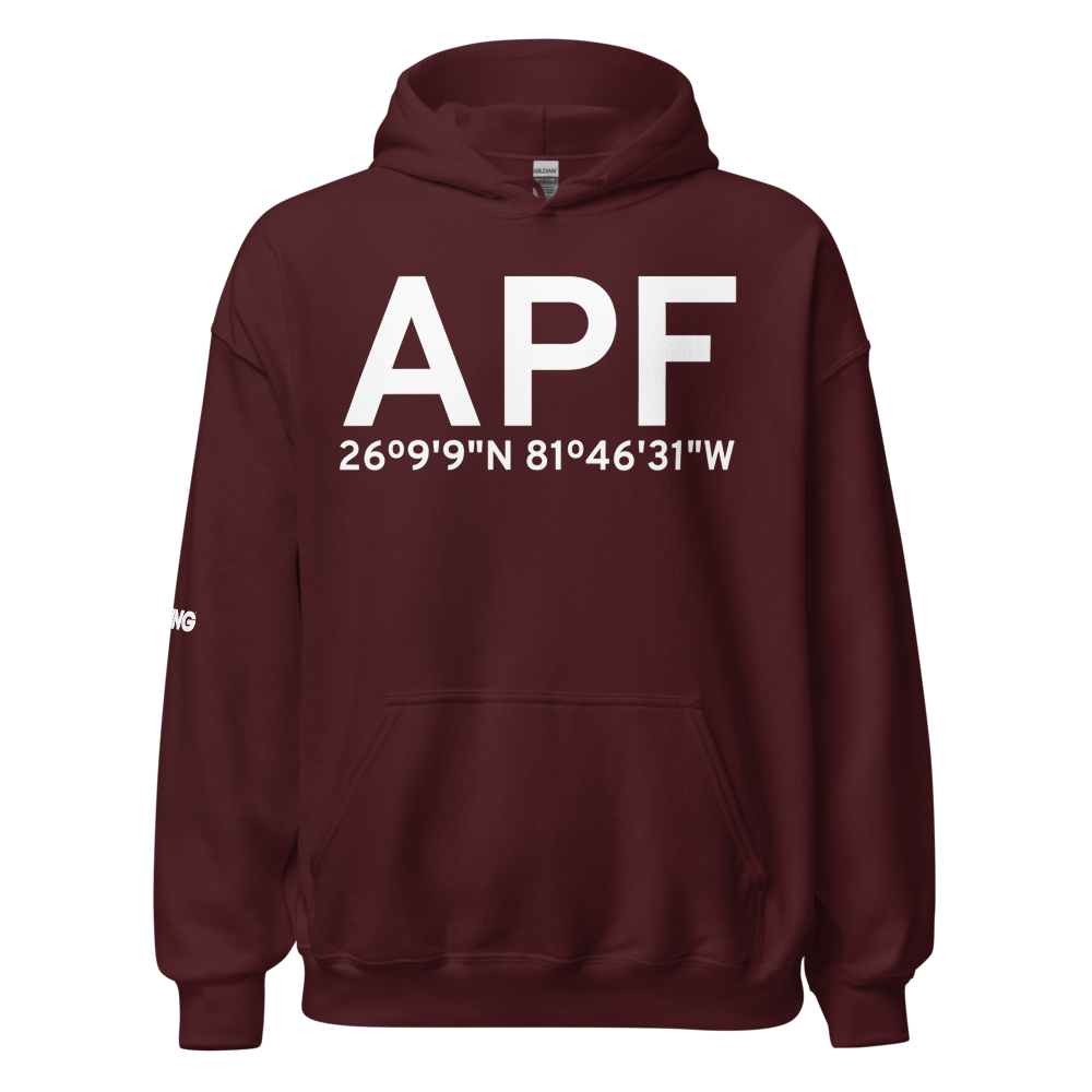 Naples (KAPF) Airport Hoodie Sweatshirt 