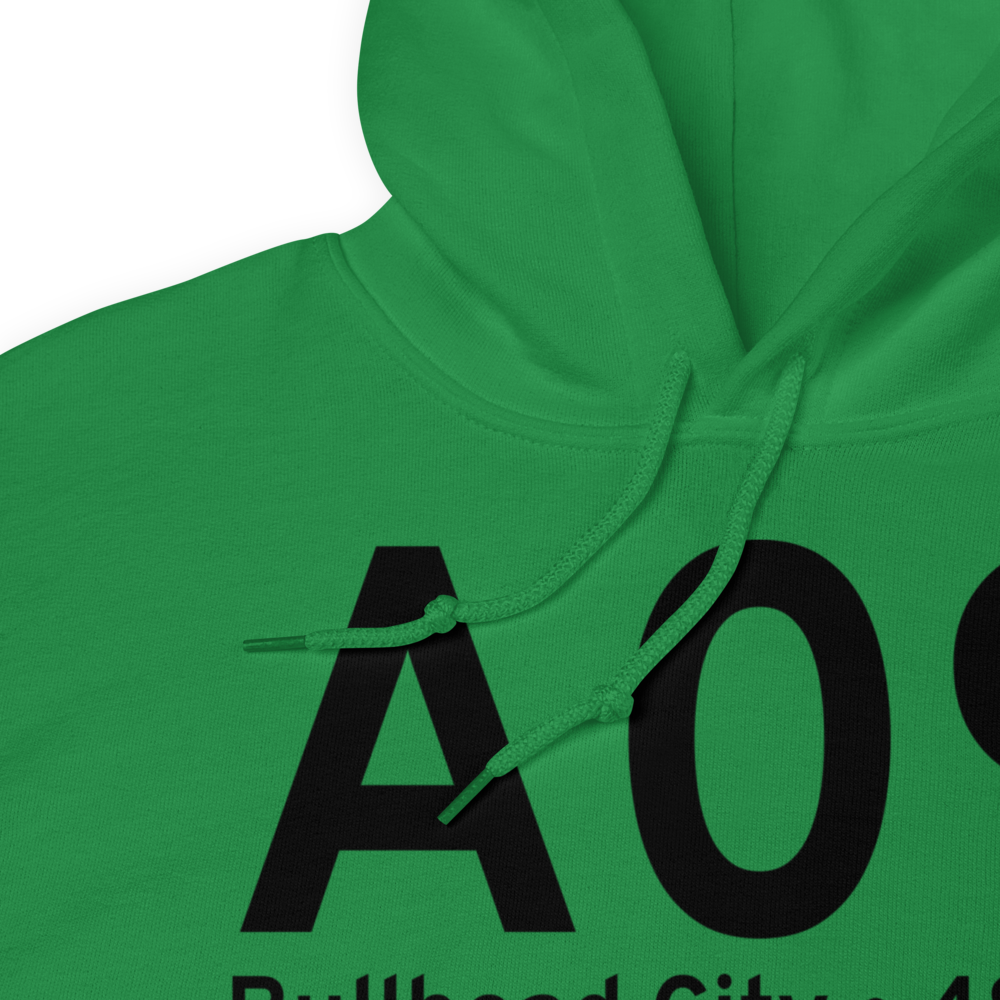Bullhead City (KA09) Airport Hoodie Sweatshirt 