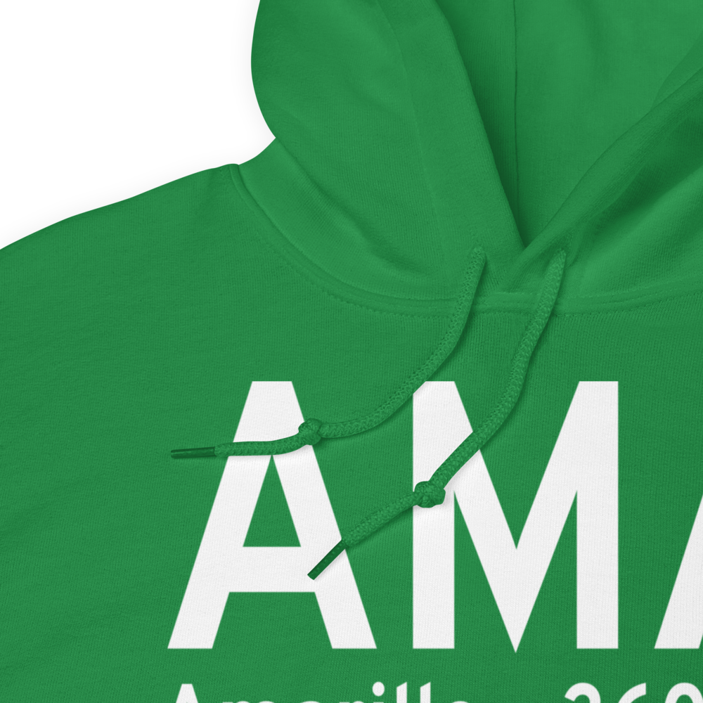 Amarillo (KAMA) Airport Hoodie Sweatshirt 