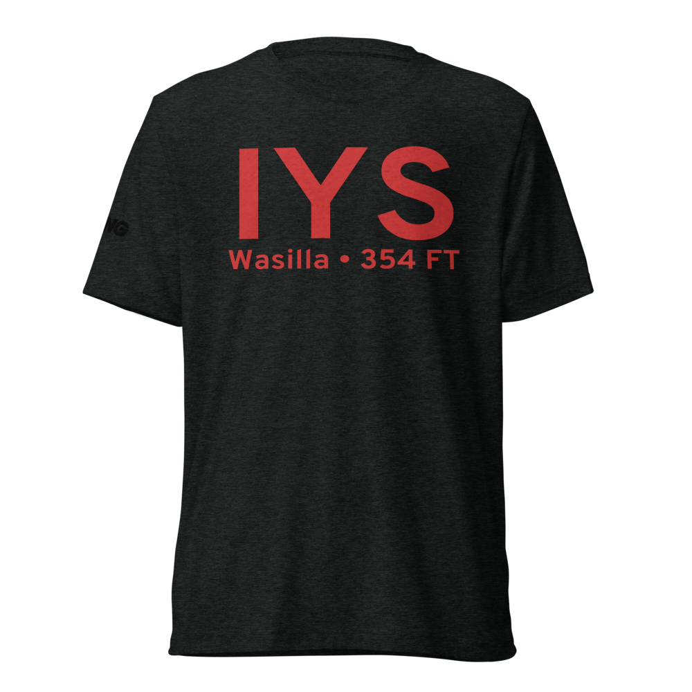 Wasilla (PAWS) Airport Tri-blend T-Shirt 