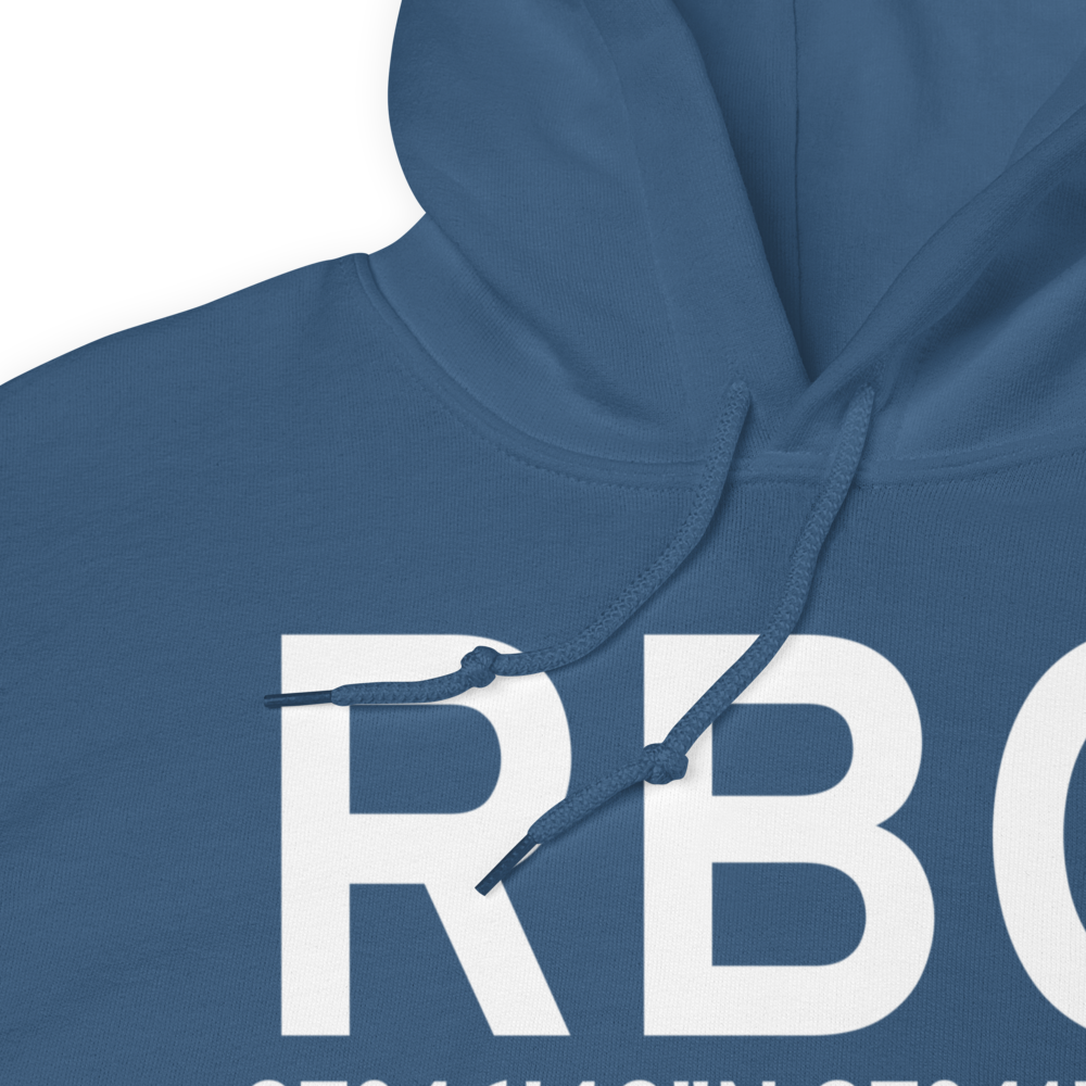 Robstown (KRBO) Airport Hoodie Sweatshirt 