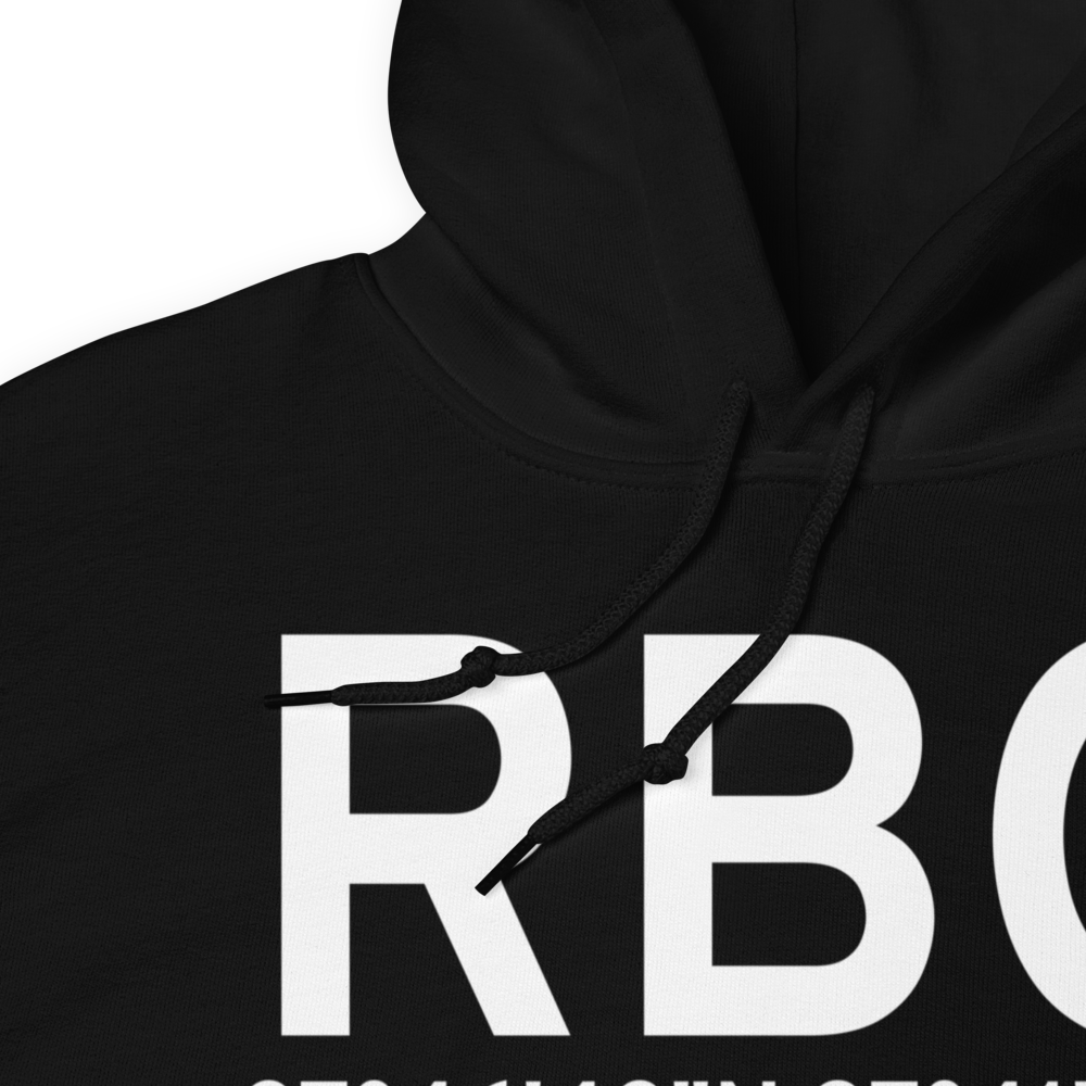 Robstown (KRBO) Airport Hoodie Sweatshirt 