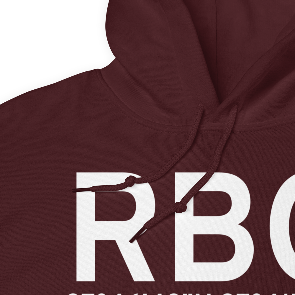 Robstown (KRBO) Airport Hoodie Sweatshirt 