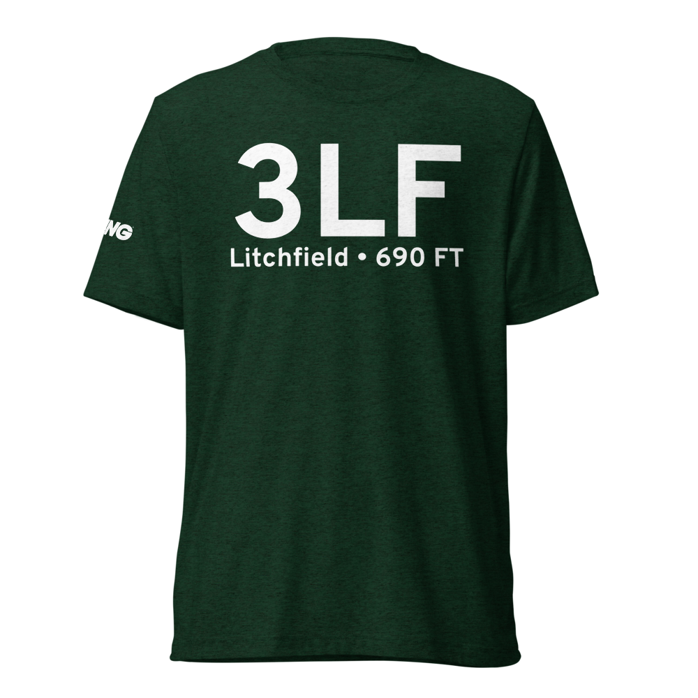 Litchfield (K3LF) Airport Tri-blend T-Shirt 