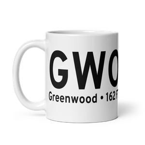 Greenwood (KGWO) Airport Mug