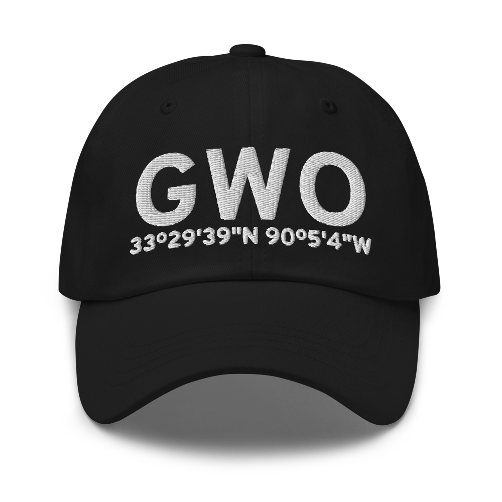 Greenwood (KGWO) Airport Hat 