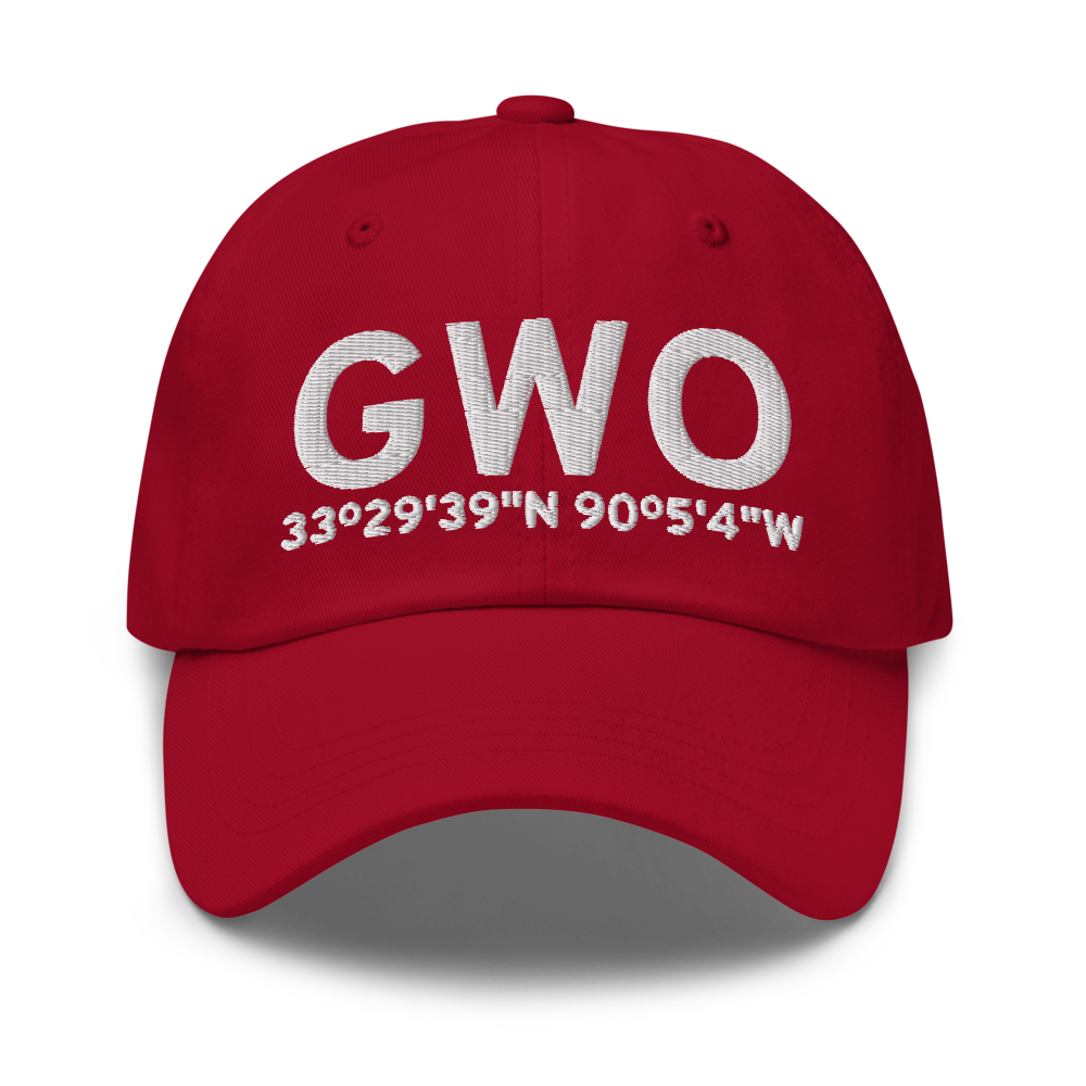 Greenwood (KGWO) Airport Hat 