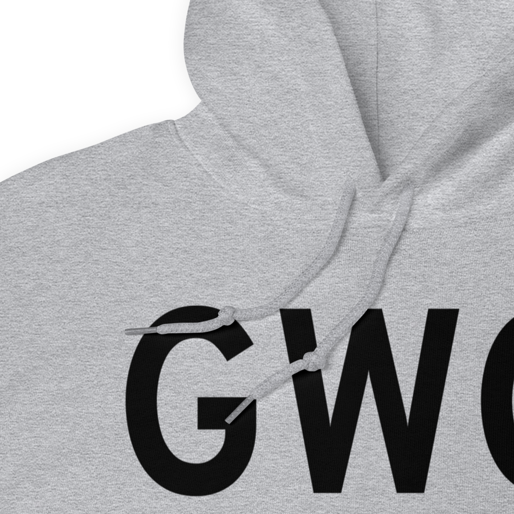 Greenwood (KGWO) Airport Hoodie Sweatshirt 