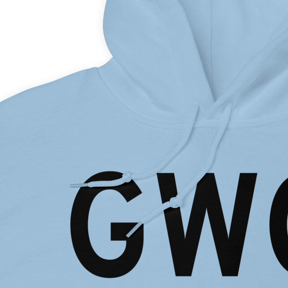 Greenwood (KGWO) Airport Hoodie Sweatshirt 