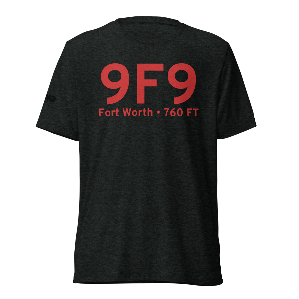 Fort Worth (K9F9) Airport Tri-blend T-Shirt 