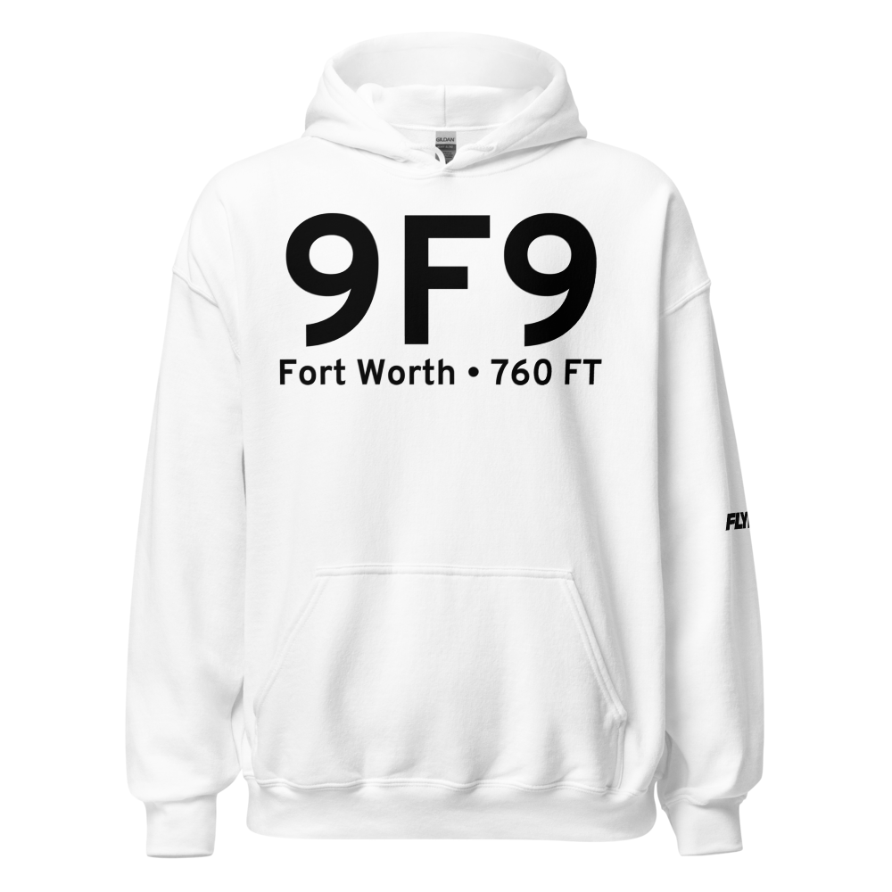 Fort Worth (K9F9) Airport Hoodie Sweatshirt 