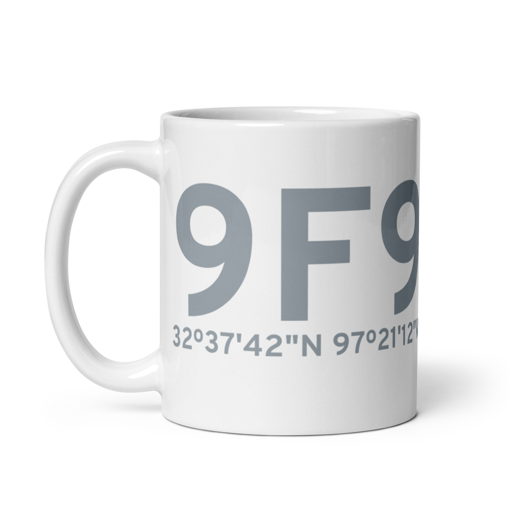 Fort Worth (K9F9) Airport Mug 