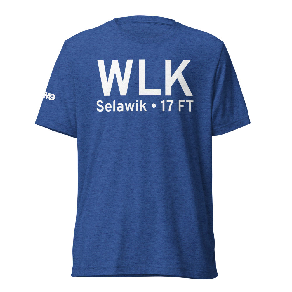 Selawik (PASK) Airport Tri-blend T-Shirt 