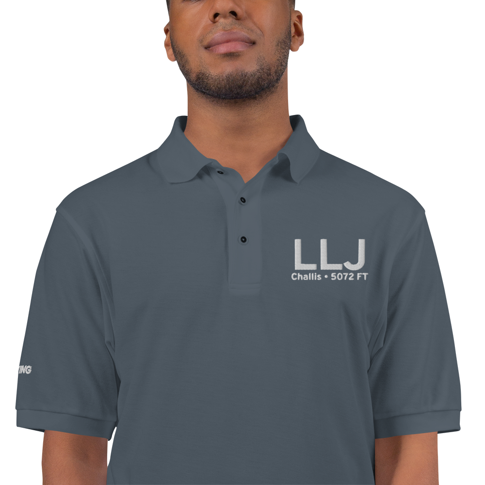 Challis (KLLJ) Airport Port Authority Embroidered Polo Shirt 