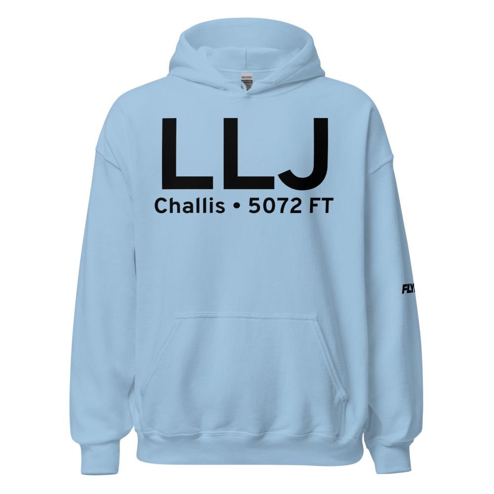 Challis (KLLJ) Airport Hoodie Sweatshirt 
