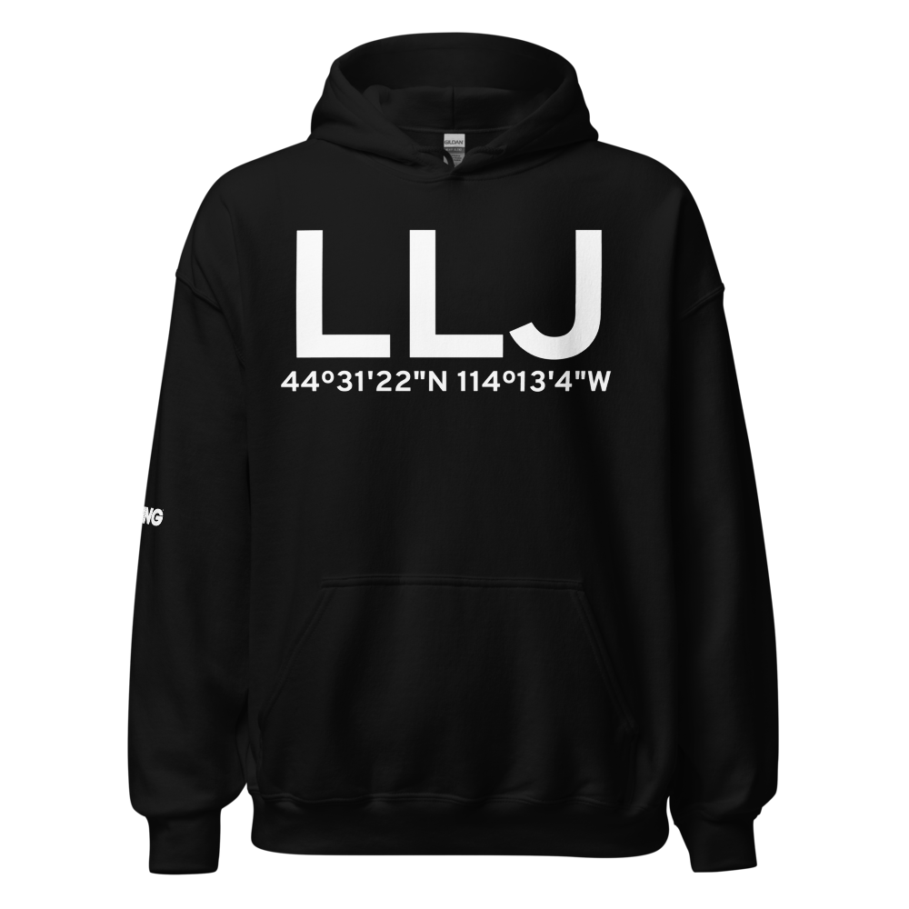 Challis (KLLJ) Airport Hoodie Sweatshirt 