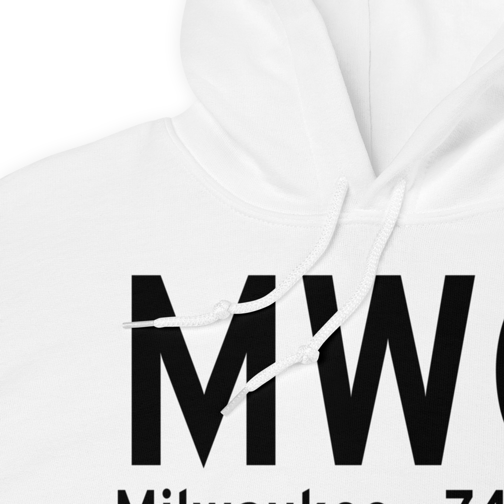 Milwaukee (KMWC) Airport Hoodie Sweatshirt 