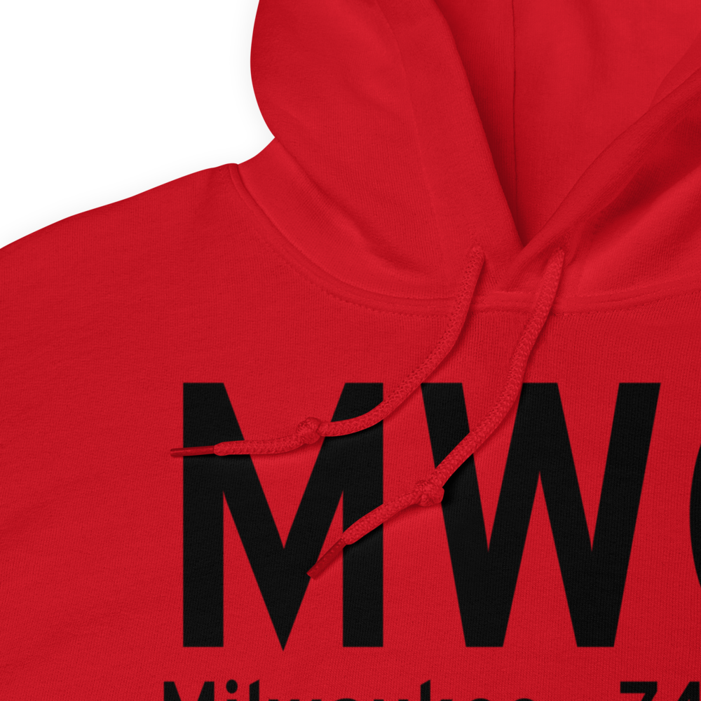 Milwaukee (KMWC) Airport Hoodie Sweatshirt 