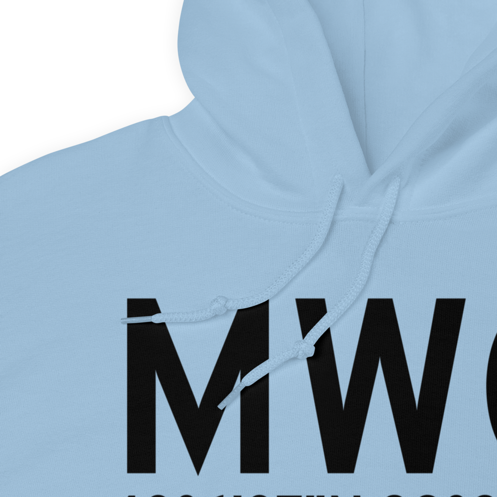 Milwaukee (KMWC) Airport Hoodie Sweatshirt 