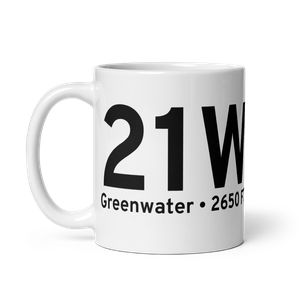 Greenwater (21W) Airport Mug