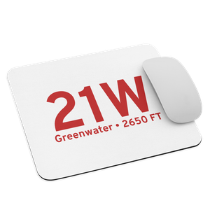 Greenwater (21W) Airport  Mouse Pad