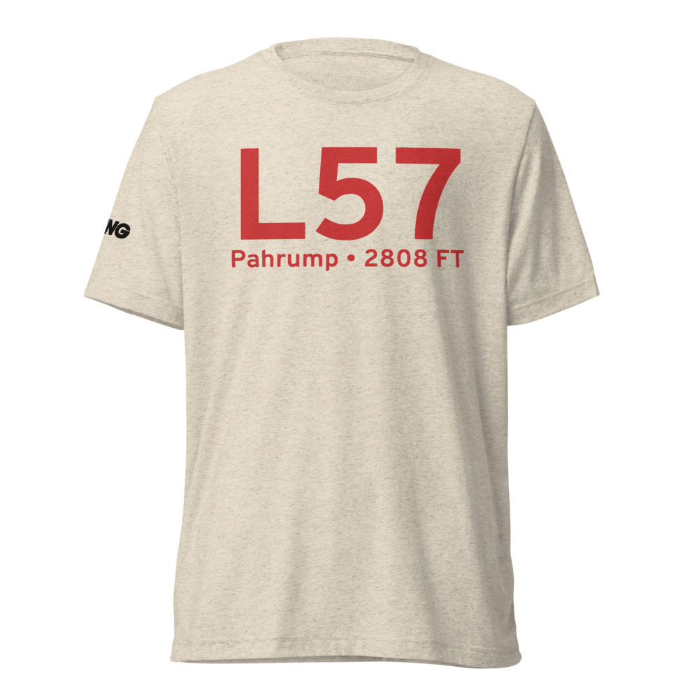 Pahrump (L57) Airport Tri-blend T-Shirt 