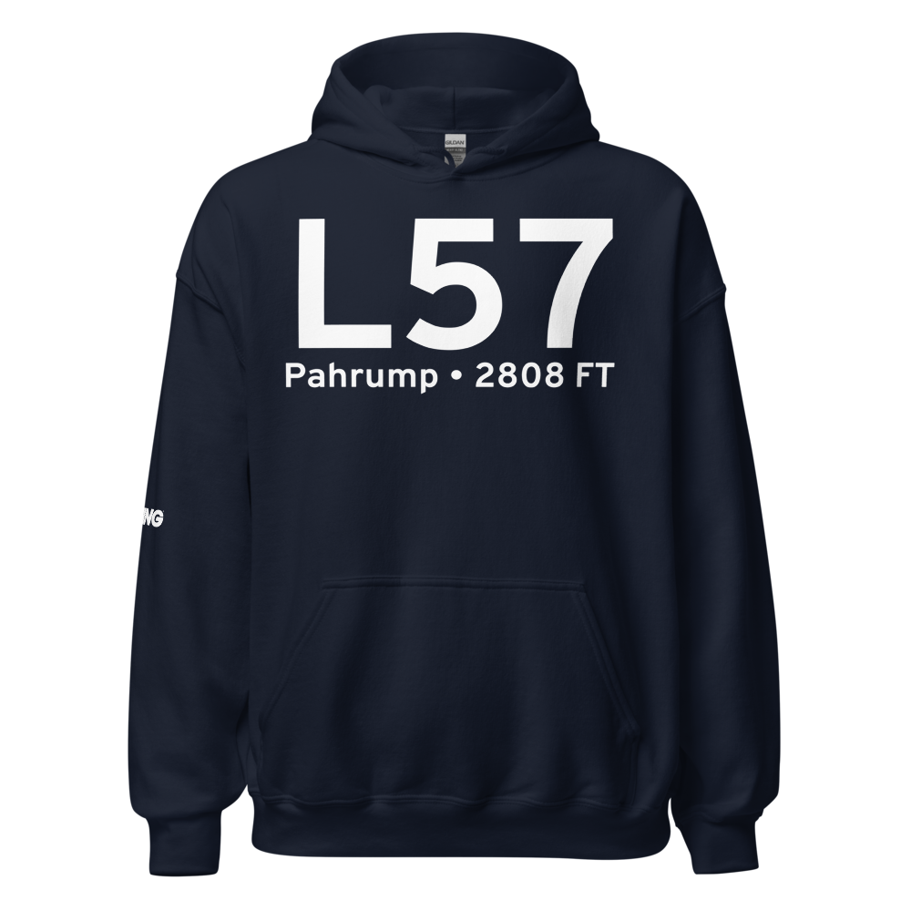 Pahrump (L57) Airport Hoodie Sweatshirt 