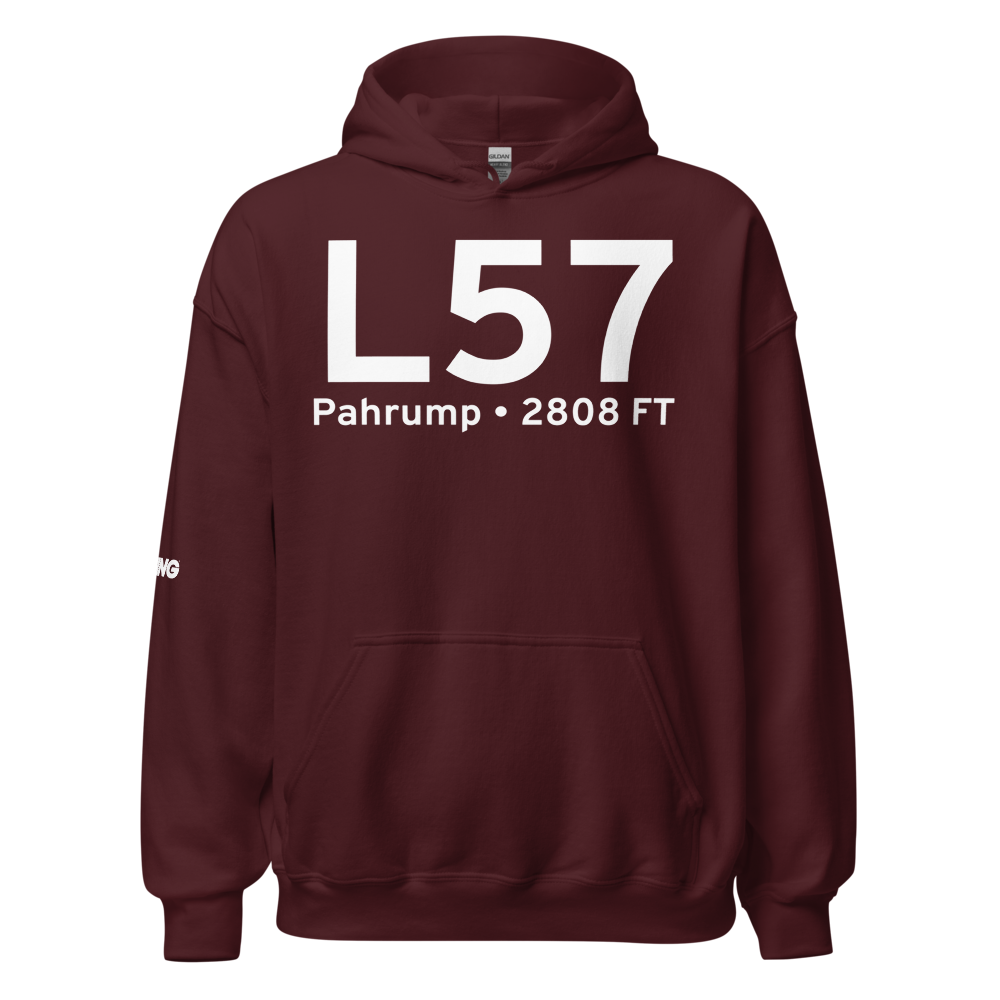 Pahrump (L57) Airport Hoodie Sweatshirt 