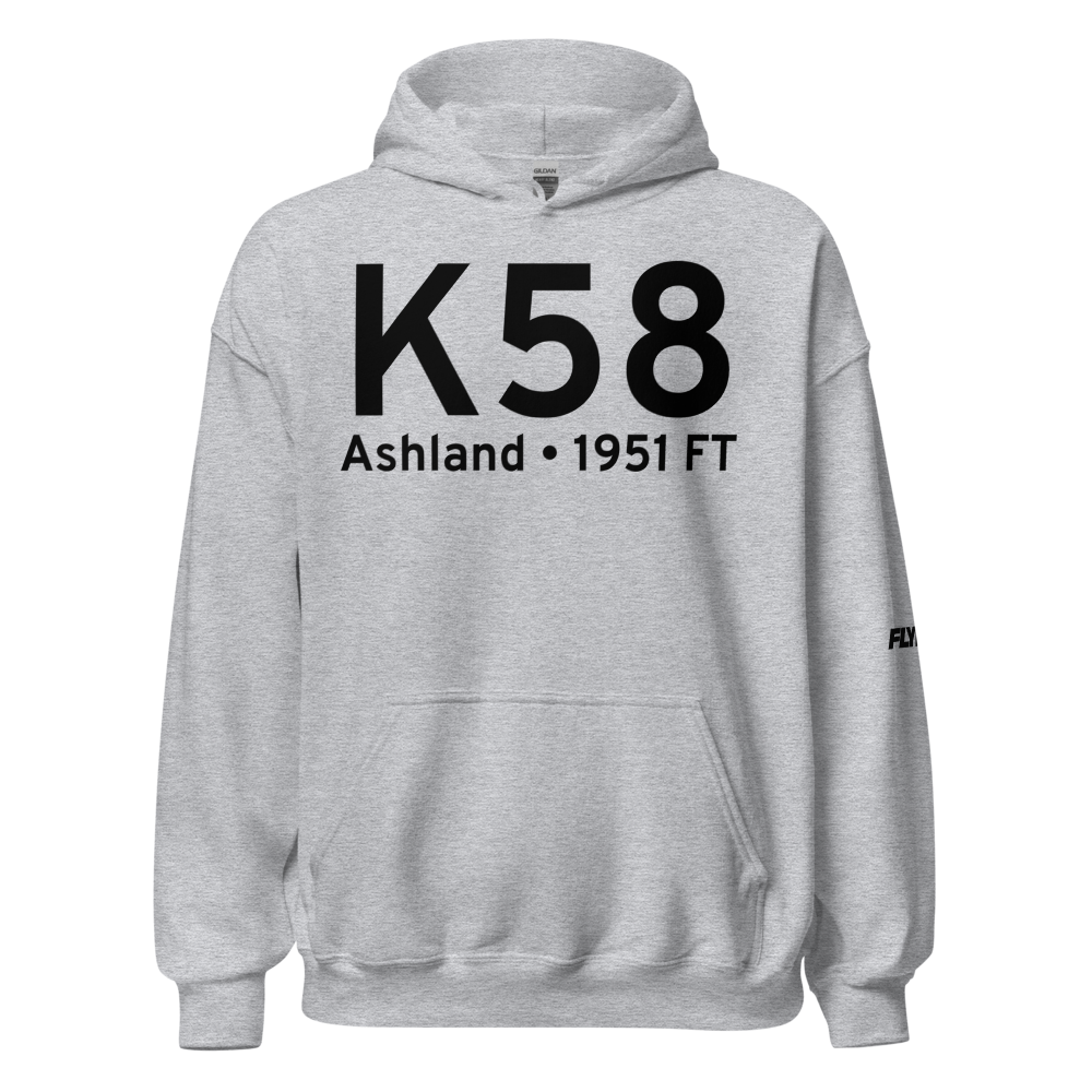 Ashland (KK58) Airport Hoodie Sweatshirt 