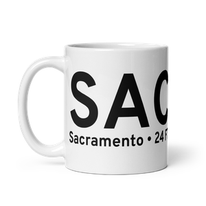 Sacramento (KSAC) Airport Mug