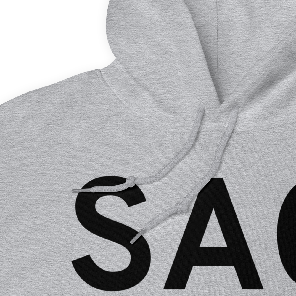 Sacramento (KSAC) Airport Hoodie Sweatshirt 