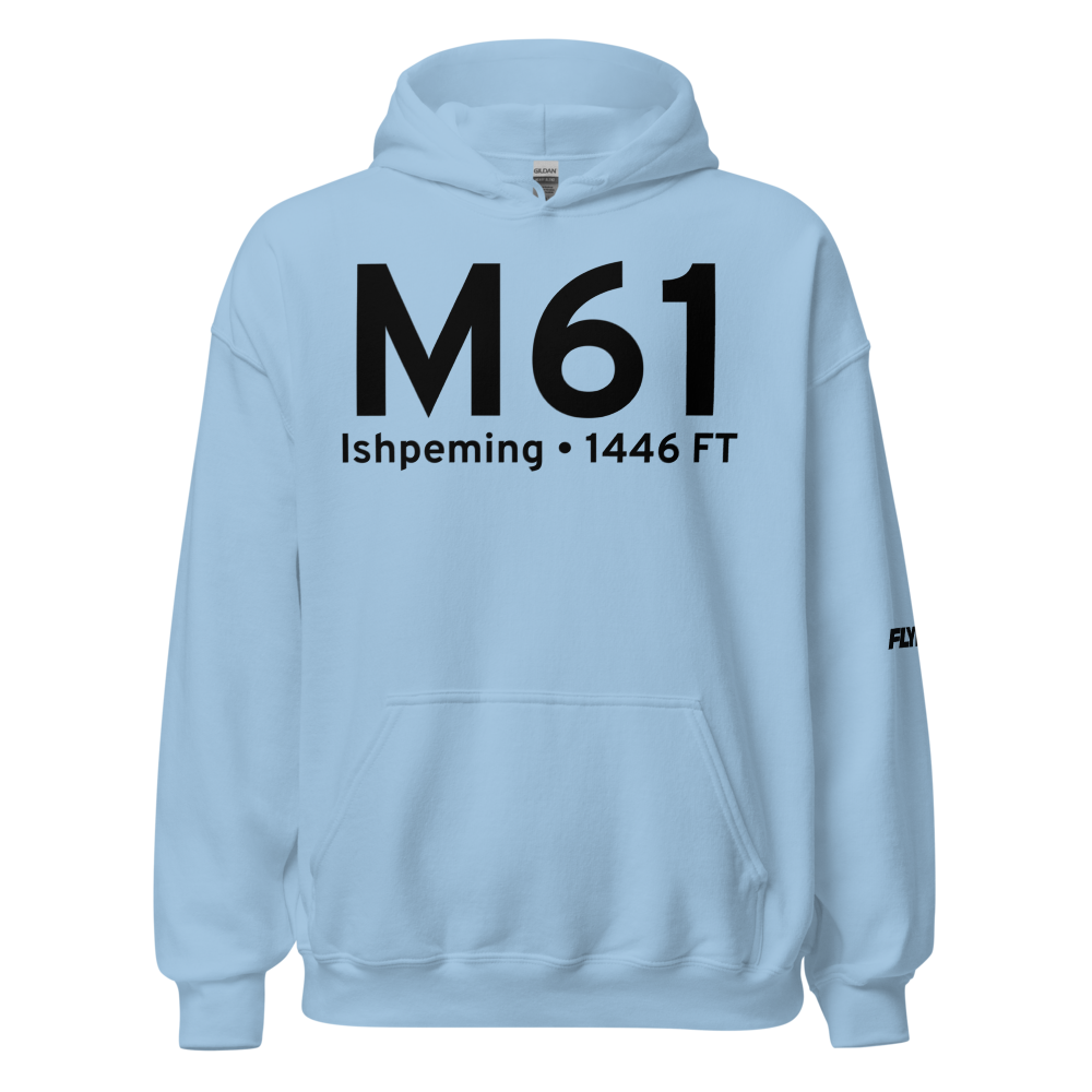 Ishpeming (M61) Airport Hoodie Sweatshirt 
