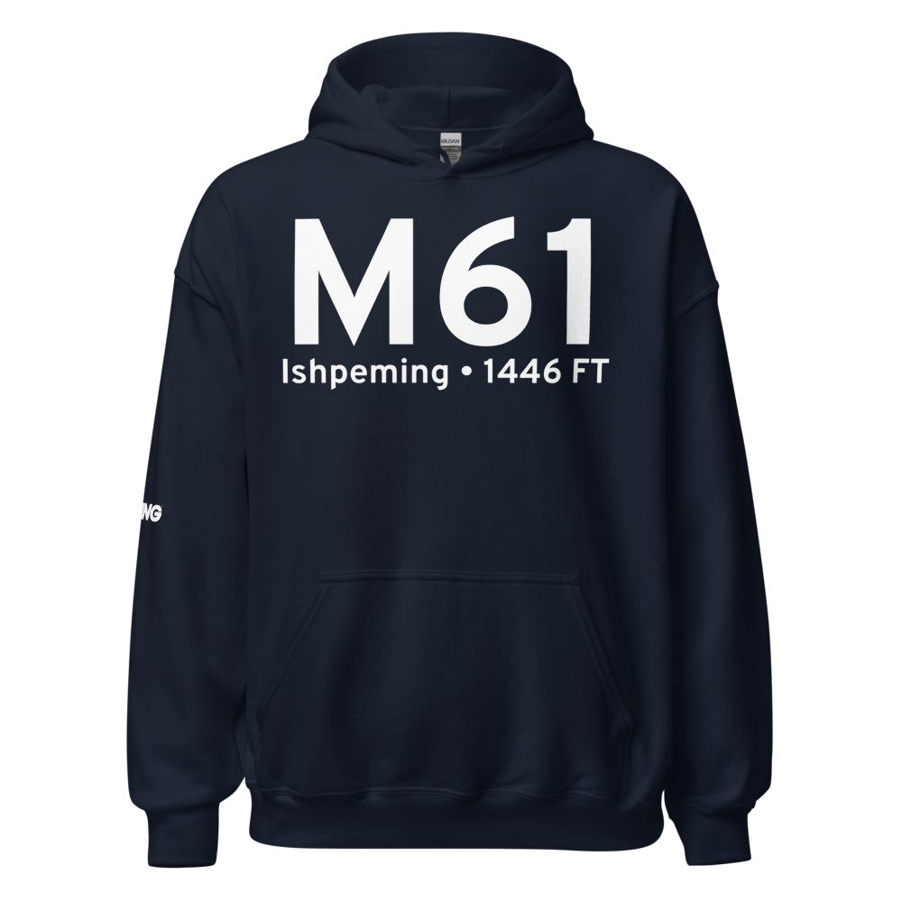 Ishpeming (M61) Airport Hoodie Sweatshirt 