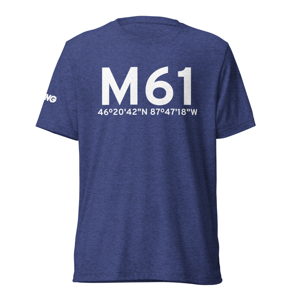 Ishpeming (M61) Airport Tri-blend T-Shirt 