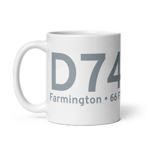 Farmington (KD74) Airport Mug