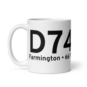 Farmington (KD74) Airport Mug