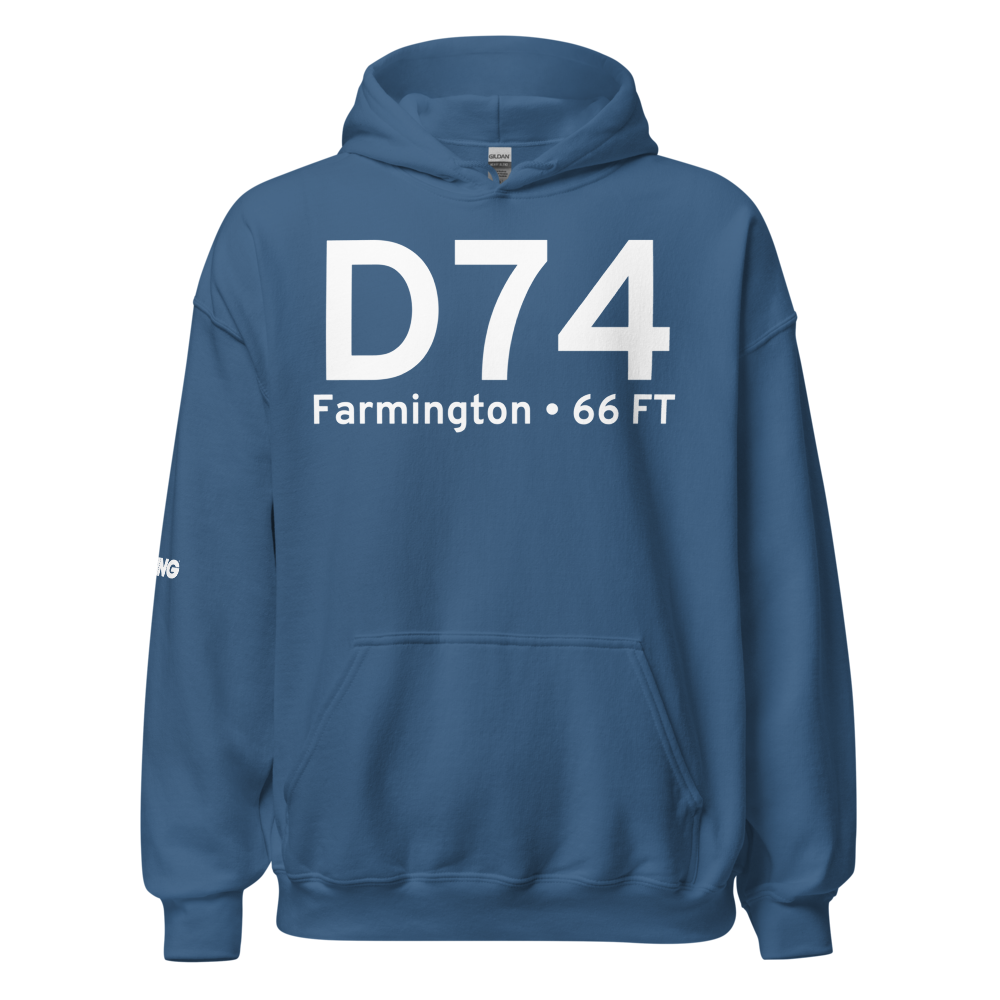 Farmington (KD74) Airport Hoodie Sweatshirt 